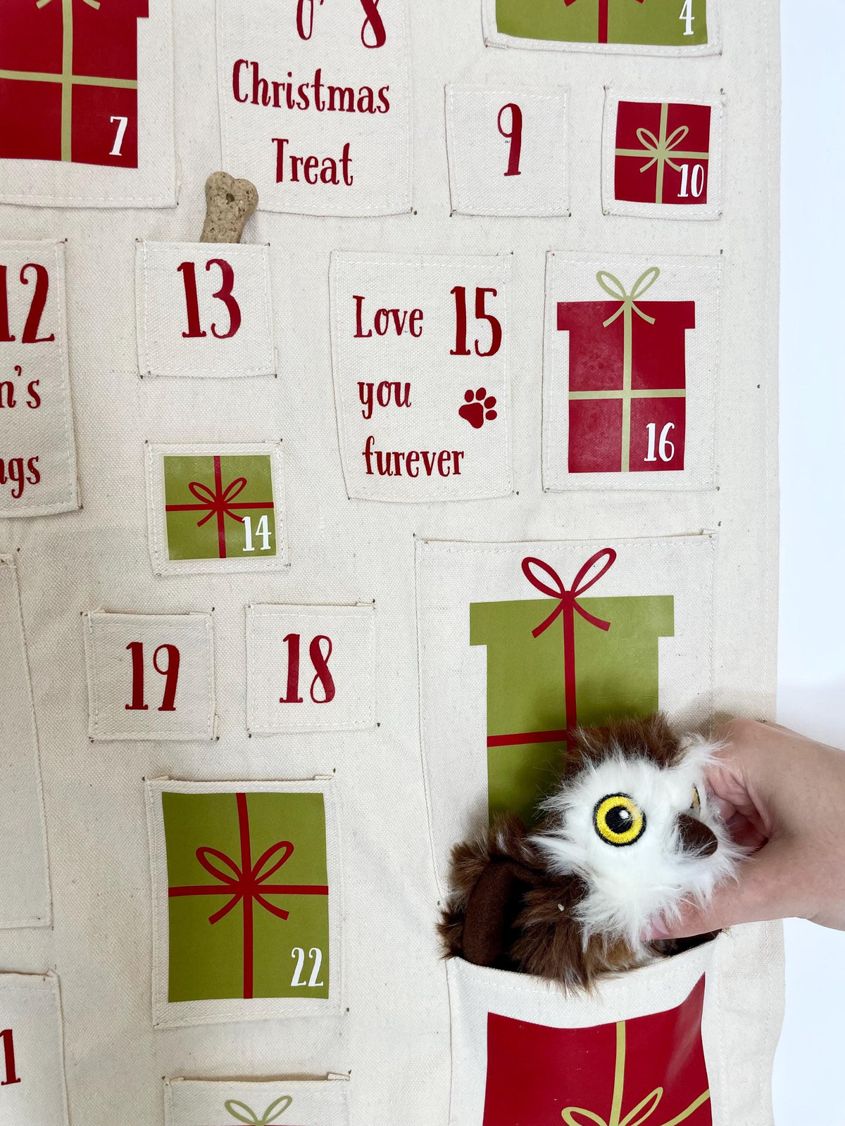 Personalised pet advent calendar - Custom dog advent calendar