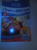 No mess foil oven and BBQ bags