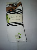 Leopard pattern bamboo non binding socks