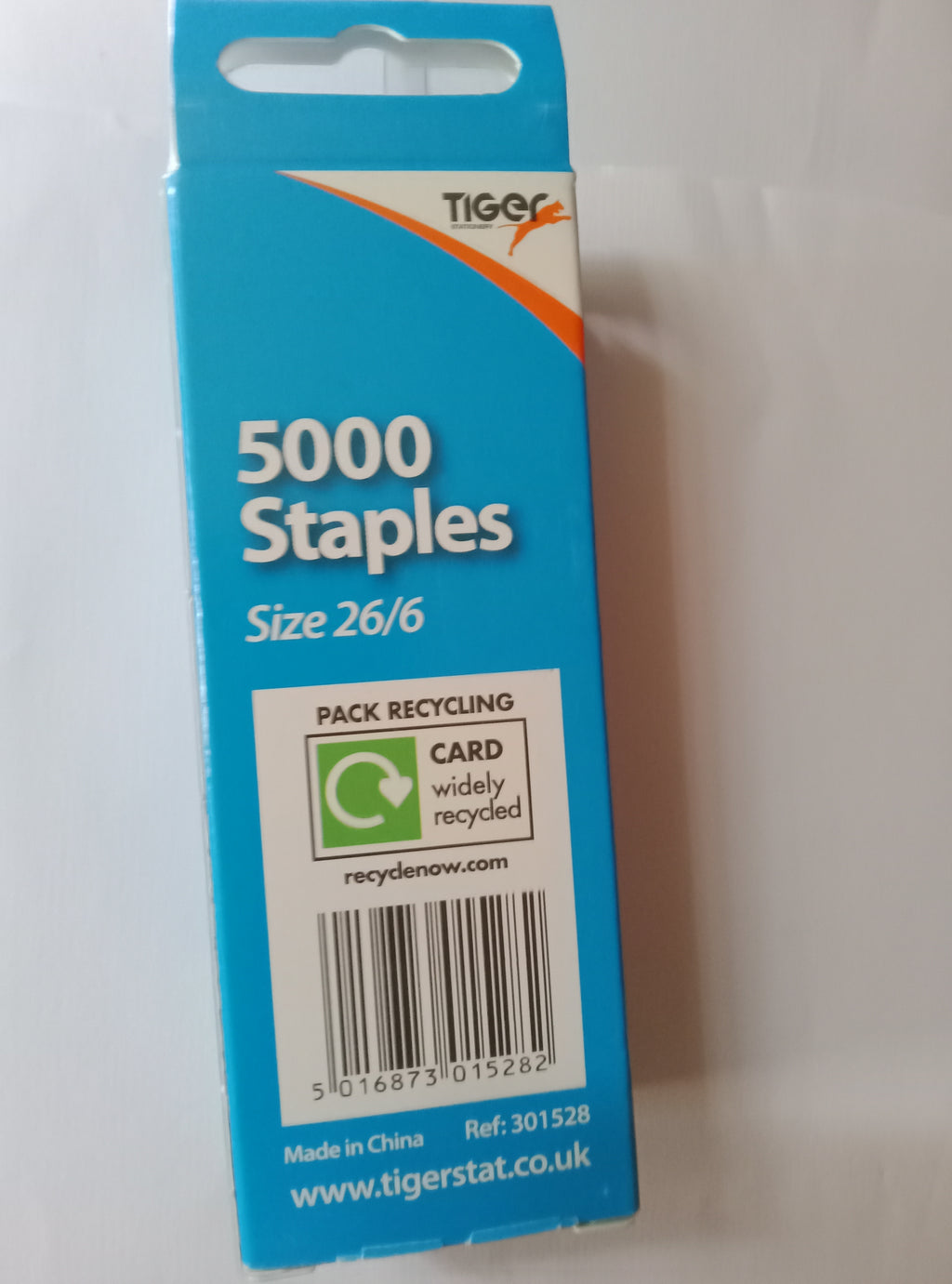 Tigestat staples size 26/6 5000 in a box