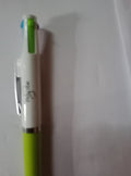 ProScribe ball point pen with red blue green and mauve coloured nibs