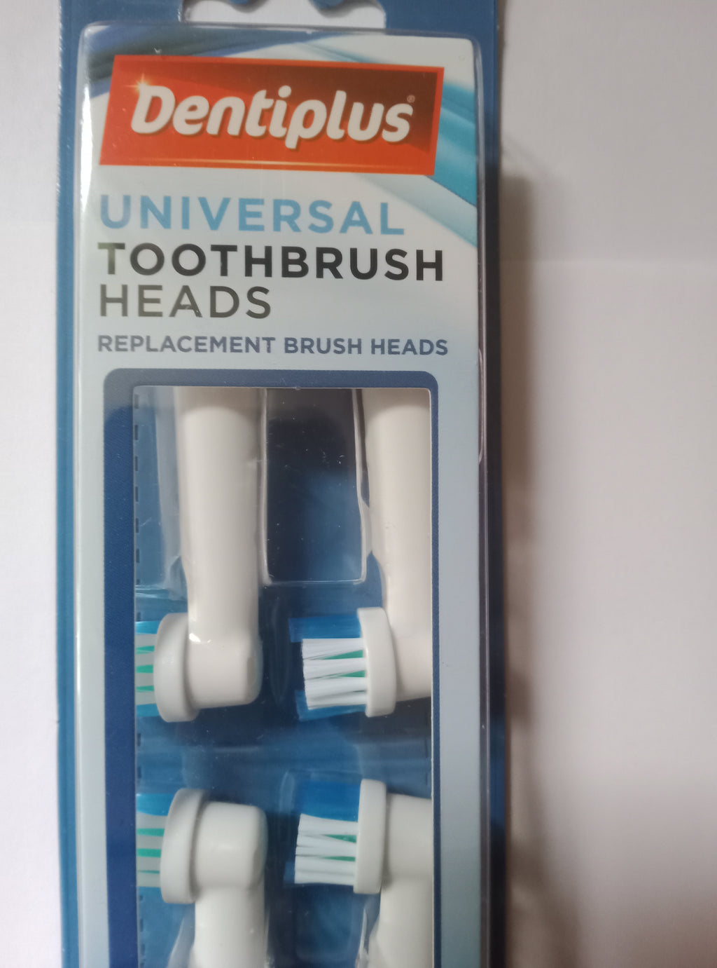 Universal replacement toothbrush heads compatible with Oral B