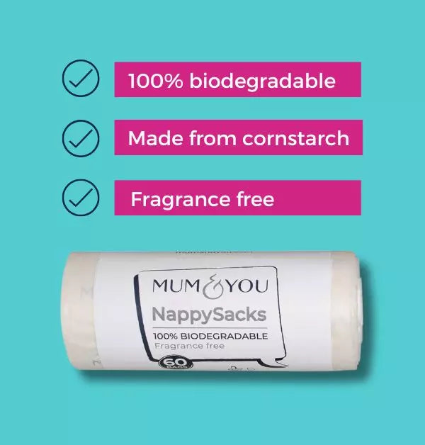 Fragrance Free Nappy Sacks 4 Pack