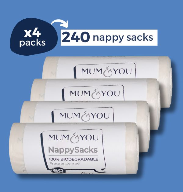 Fragrance Free Nappy Sacks 4 Pack