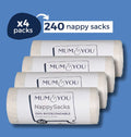 Fragrance Free Nappy Sacks 4 Pack