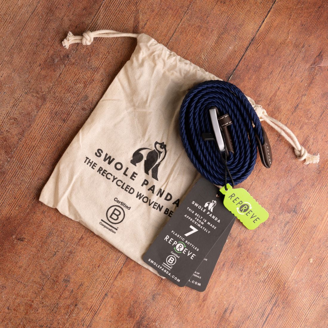 The World’s First Recycled Woven Belt – Made from Ocean Plastic